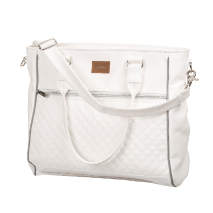 Rankinė Exclusive White Leatherette