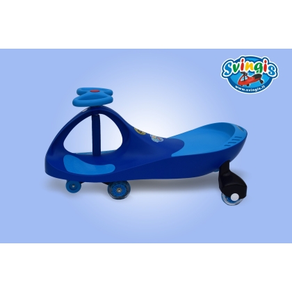 Riedamobilis Svingis EVO Light Show Mėlynas LED