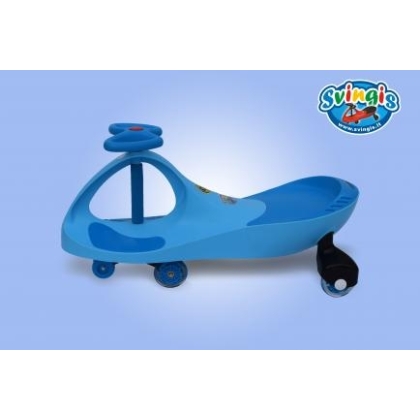 Riedamobilis Svingis EVO Light Show Mėlynas/Mėlynas LED