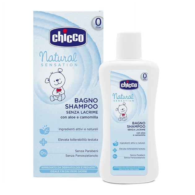 Šampūnas-vonios putos NATURAL SENSATION, 200 ml