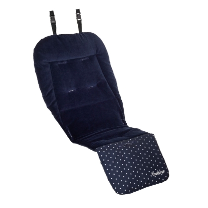 Sėdimos dalies minkštas užvalkaliukas Navy Dots