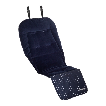 Sėdynės įdėklas SOFT Navy Dots