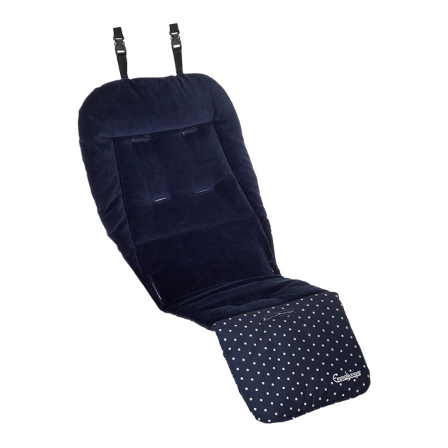 Sėdynės įdėklas SOFT Navy Dots