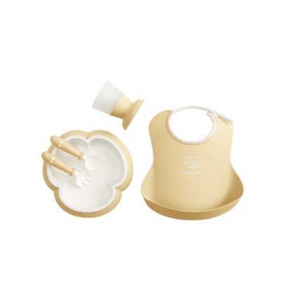 Pietu įndų komplektas BabyBjorn Powder Yellow