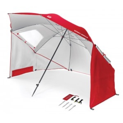 Skėtis Sport-Brella Red (Raudonas) 2,44 m. UV SPF +50