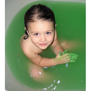 Slime Bath vonios želė ŽALIA, 2 vonioms