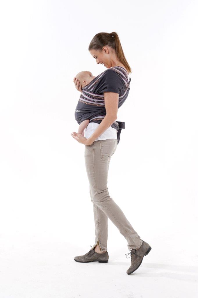 Sling”as Baby Wrap Zinc/Hibiscus Sling”as Baby Wrap Zinc/Hibiscus