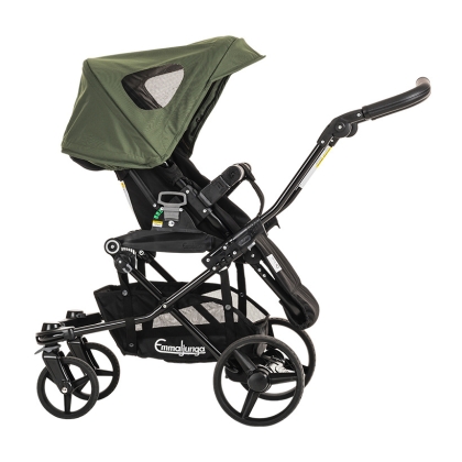 Stogelis sėd.d. su ventiliacija ir apsauga nuo vabzdžių Military Green (Viking-Series)