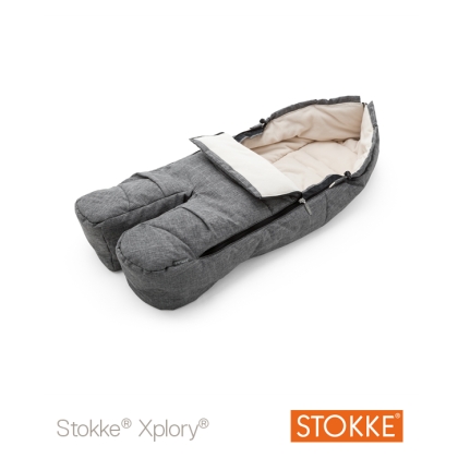 STOKKE miegmaišis, BLACK Melange