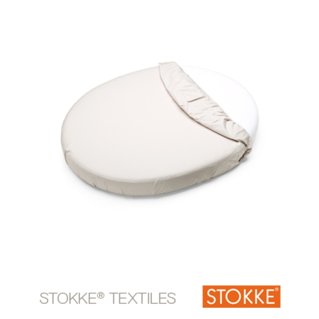 Stokke® Sleepi™ Mini Fitted Sheet BEIGE