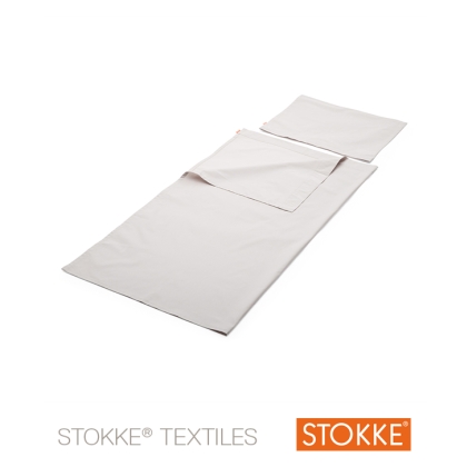 Stokke® Sleepi™ MINI paklodė PINK 100x100 ir pagalvės užvalkalas 40x35