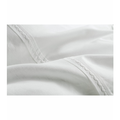 Stokke® Sleepi™ Mini patalynės komplektas 100x135cm + pagalvės užvalkalas 40x60cm, WHITE