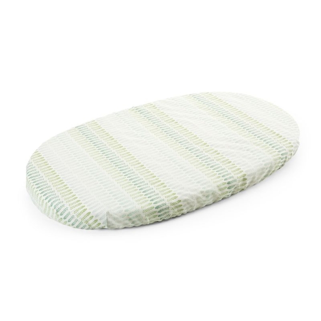 Stokke® Sleepi™ paklodė su gumyte 120cm. Aqua Straw