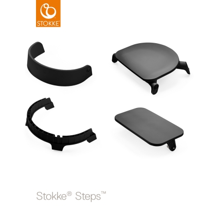 STOKKE Steps kėdutė (plastikinė dalis) BLACK