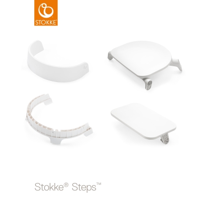 STOKKE Steps kėdutė (plastikinė dalis) WHITE