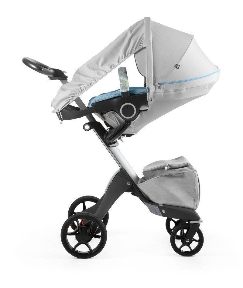 STOKKE Summer Kit vežimėliams Flora Blue STOKKE Summer Kit vežimėliams Flora Blue