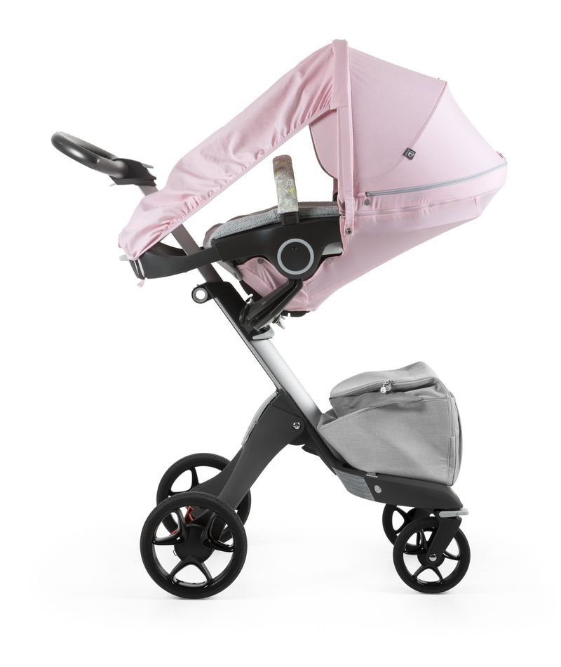 STOKKE Summer Kit vežimėliams Flora PINK STOKKE Summer Kit vežimėliams Flora PINK