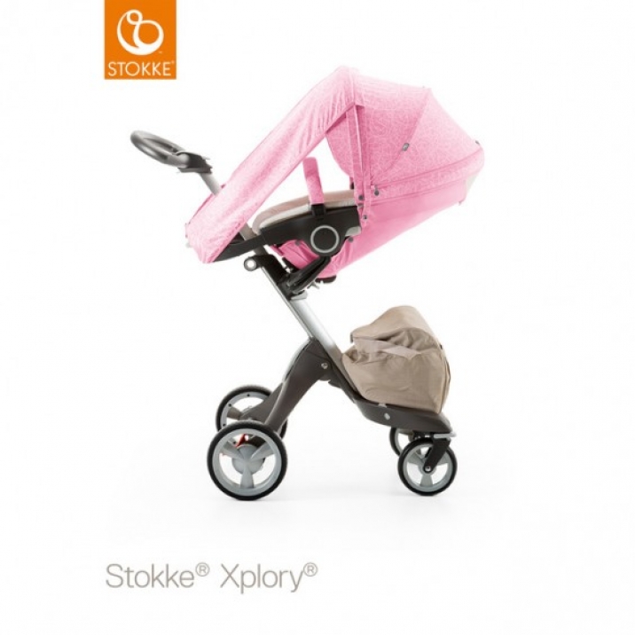 STOKKE Summer Kit vežimėliams Peony PINK* STOKKE Summer Kit vežimėliams Peony PINK*
