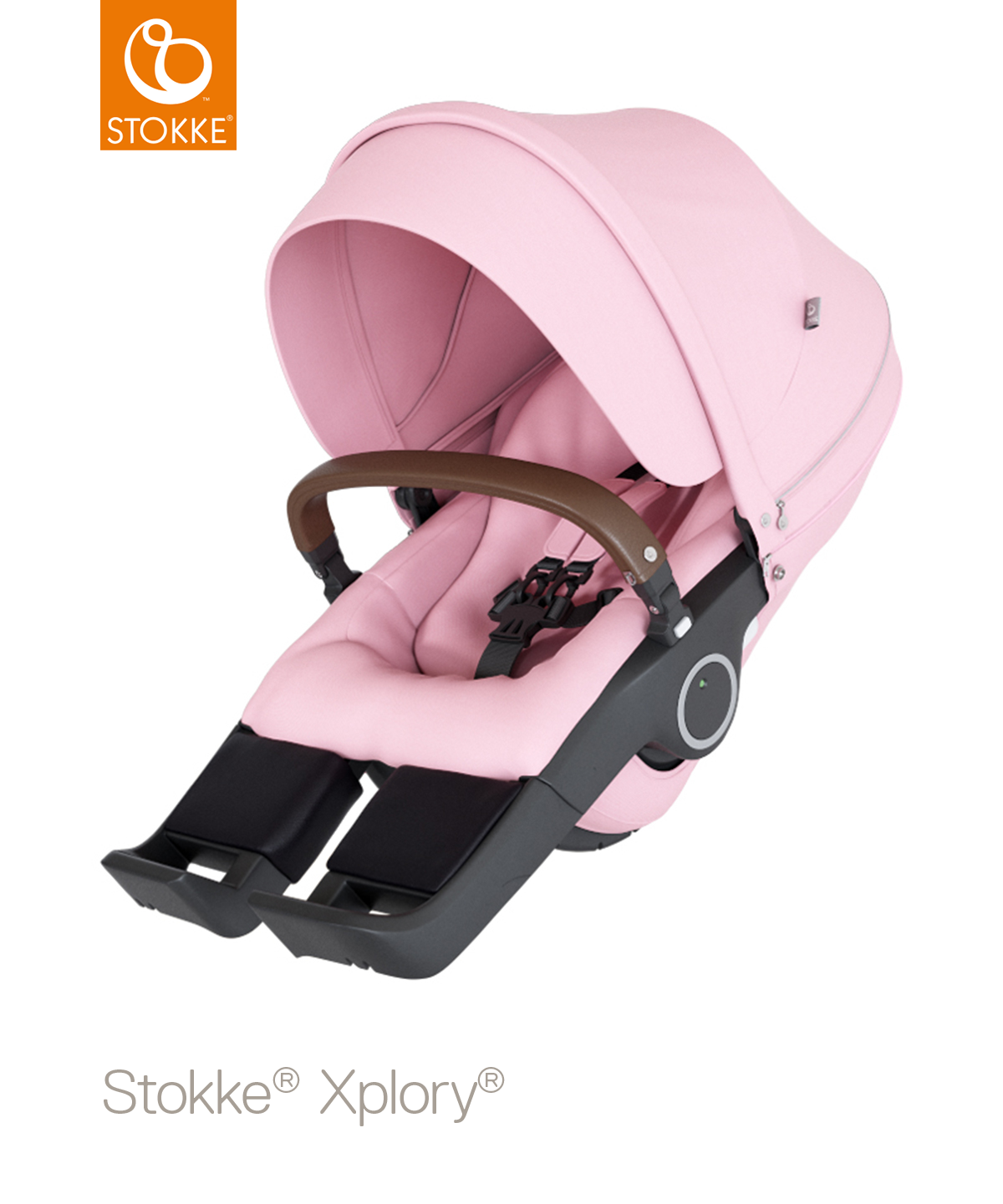 STOKKE vežimėlio sėdima dalis BLACK plastics Lotus PINK STOKKE vežimėlio sėdima dalis BLACK plastics Lotus PINK