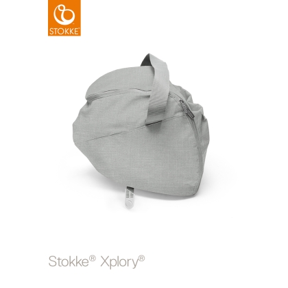 STOKKE Xplory pirkinių krepšys (kompl. Tinklelis nuo vabzdžių ir apsauga nuo lietaus) Grey Melange