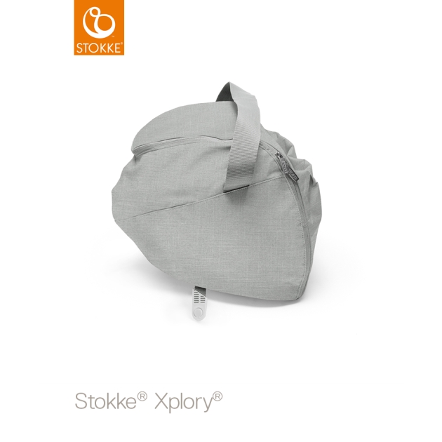 STOKKE Xplory pirkinių krepšys (kompl. Tinklelis nuo vabzdžių ir apsauga nuo lietaus) Grey Melange