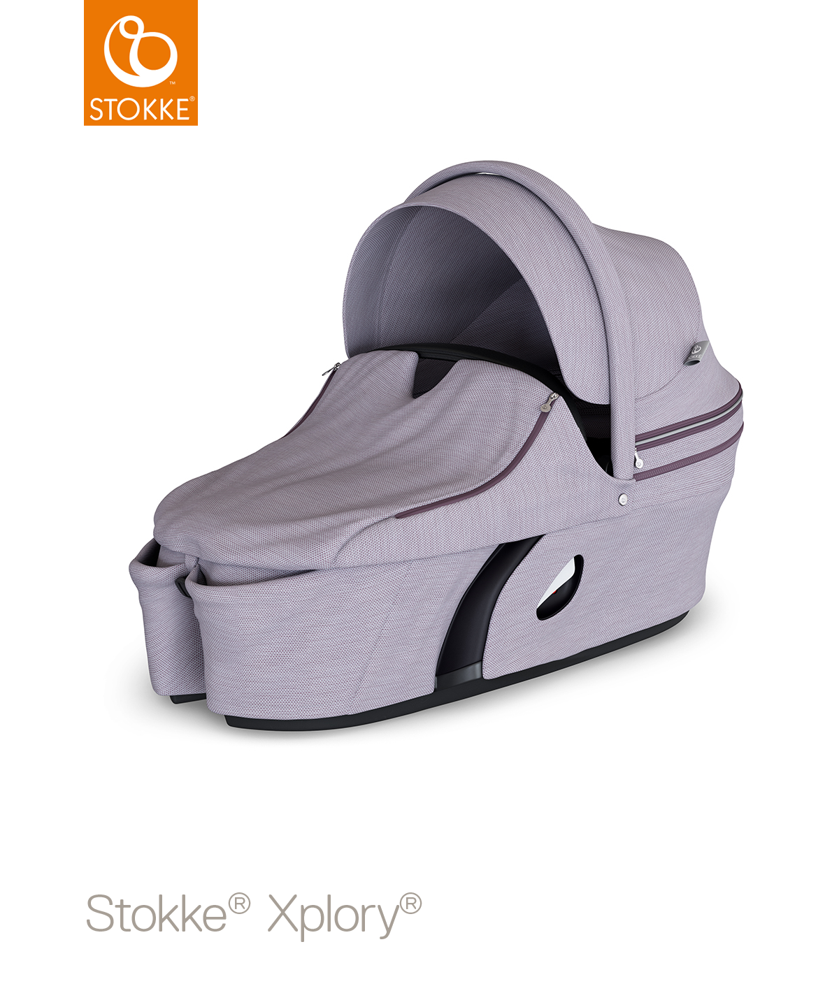 STOKKE Xplory V6 Lopšys Brushed LILAC STOKKE Xplory V6 Lopšys Brushed LILAC
