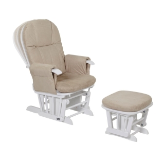 Supama kėdė (su pakoju) WHITE/BEIGE