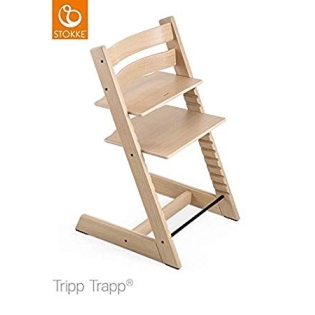 TRIPP TRAPP ąžuolinė kėdutė Classic Collection Oak White (nuo 6 mėn.)