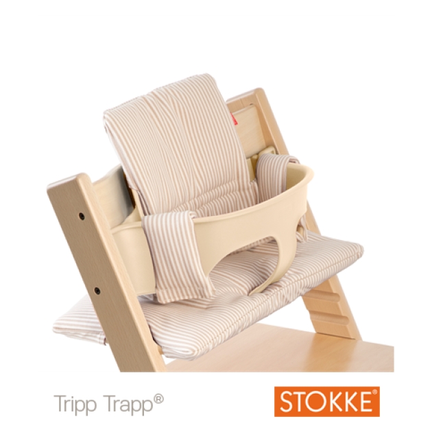 TRIPP TRAPP Cushion Beige Stripe