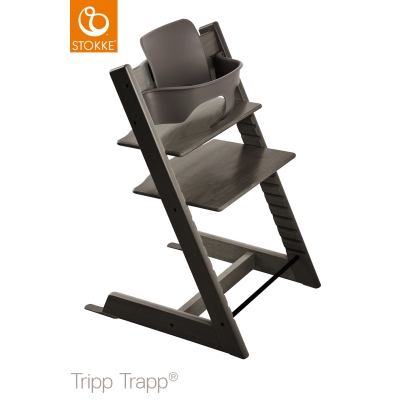 TRIPP TRAPP kėdutė Classic Collection  Hazy Grey (nuo 6 mėn.)