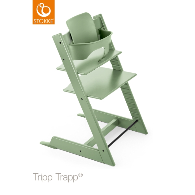 TRIPP TRAPP kėdutė Classic Collection  Moss Green (nuo 6 mėn.)