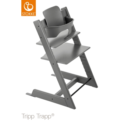TRIPP TRAPP kėdutė Classic Collection  Storm Grey (nuo 6 mėn.)