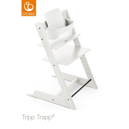 TRIPP TRAPP kėdutė Classic Collection White (nuo 6 mėn.)