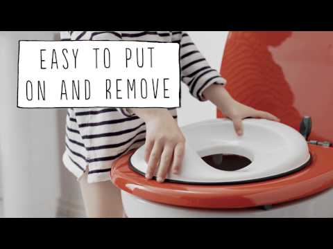 Tualeto dangtis BabyBjorn White/Grey White Tualeto dangtis BabyBjorn White/Grey White