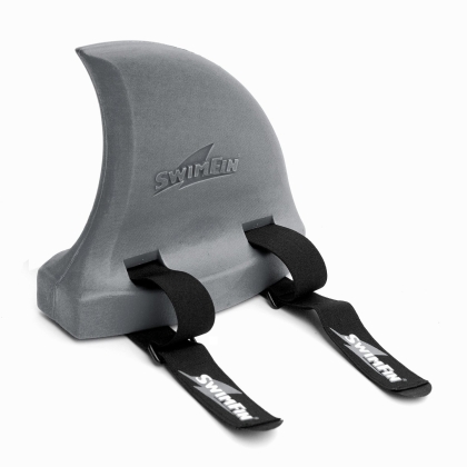 Universali pagalbinė plaukimo priemonė "Pėlekas-pagalbininkas" Grey SwimFin 2-6 m. (15-30 kg.)