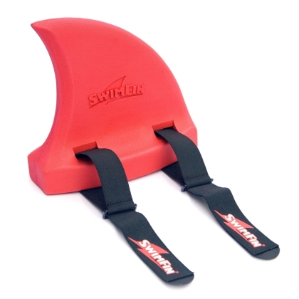 Universali pagalbinė plaukimo priemonė "Pėlekas-pagalbininkas" Red SwimFin 2-6 m. (15-30 kg.)