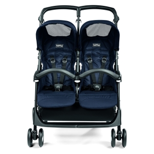 Vežimėlis ARIA TWIN SHOPPER MOD NAVY