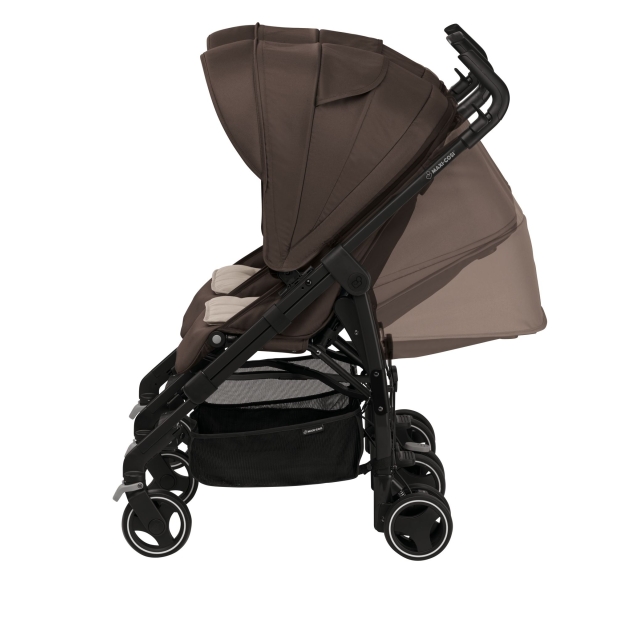 Vežimėlis dvynukams DANA for 2 Nomad brown 2018