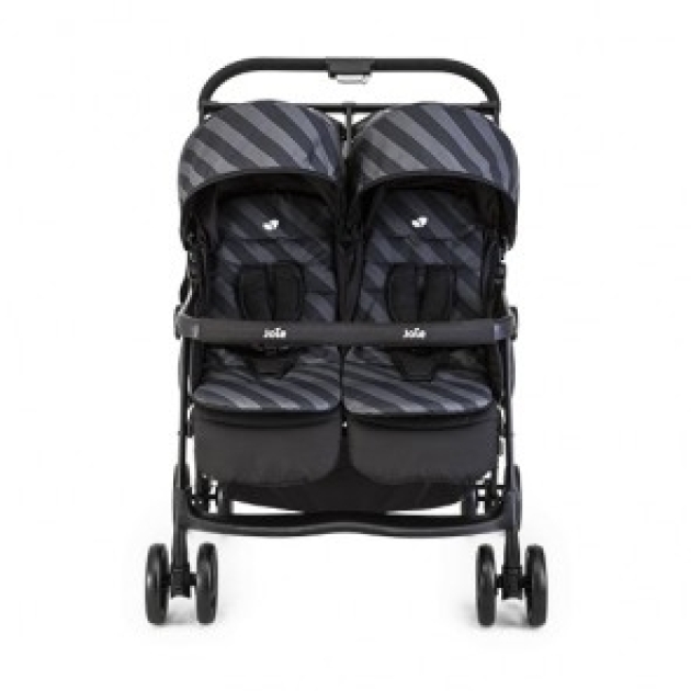 Vežimėlis dvynukams Joie Aire Twin Liquorice