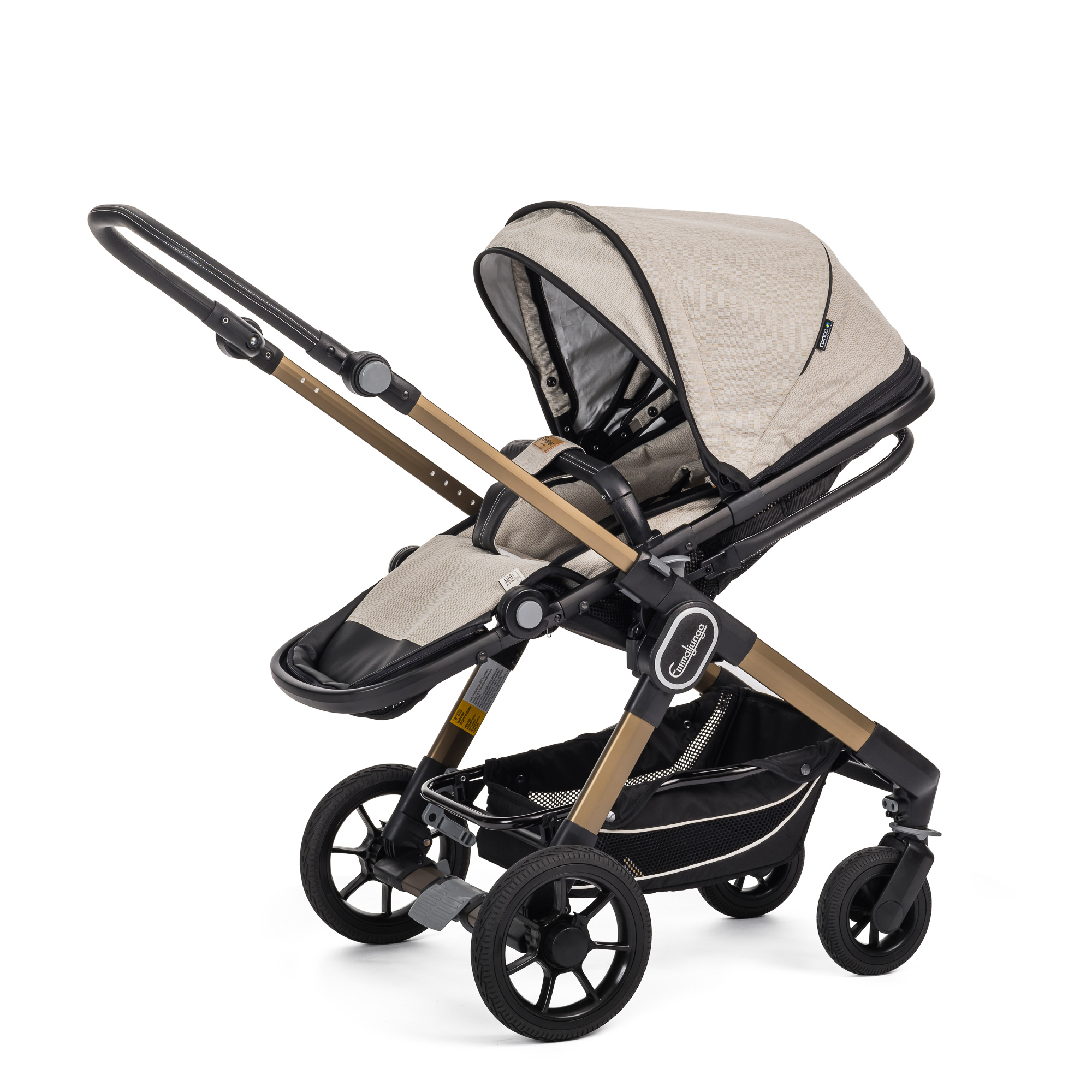 Vežimėlis Emmaljunga NXT60 Eco Beige 2019 Vežimėlis Emmaljunga NXT60 Eco Beige 2019