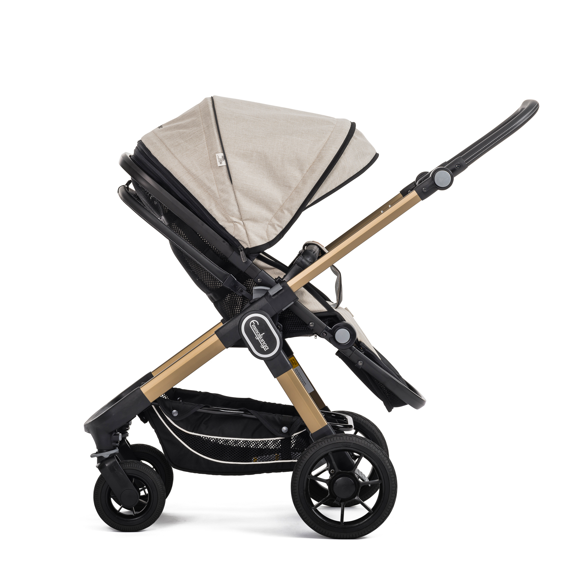 Vežimėlis Emmaljunga NXT60 Eco Beige 2019 Vežimėlis Emmaljunga NXT60 Eco Beige 2019