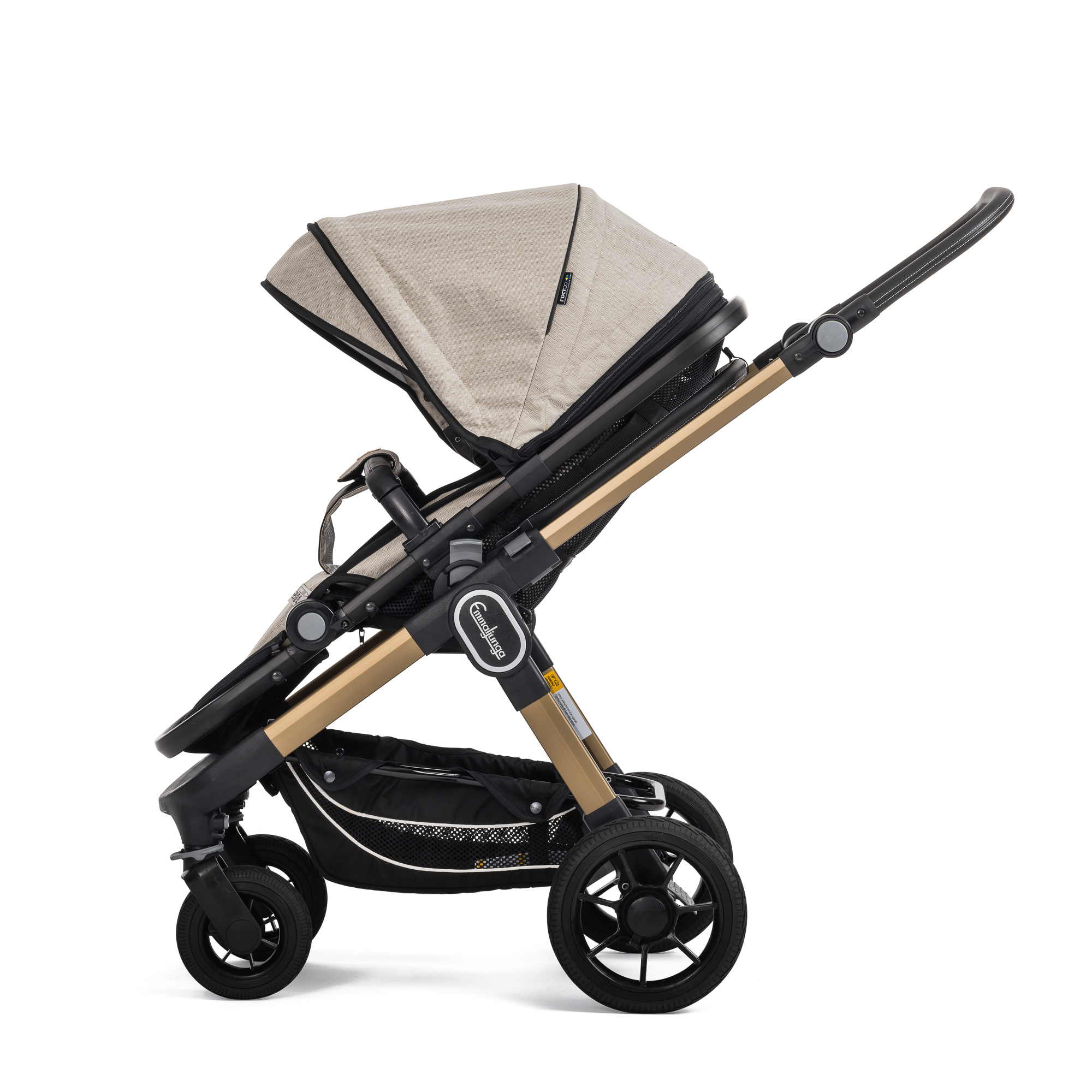 Vežimėlis Emmaljunga NXT60 Eco Beige 2019 Vežimėlis Emmaljunga NXT60 Eco Beige 2019