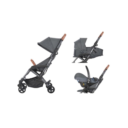 Vežimėlis Maxi-Cosi Laika 3 in 1 Sparkling Grey
