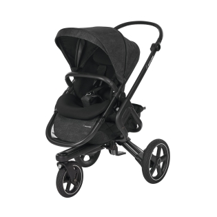 Vežimėlis Maxi Cosi Nova 3 (2 in 1) su lopšiu Oria Nomad Black