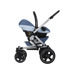 Vežimėlis Maxi Cosi Nova 3 in 1 (4 ratai) Frequency Blue