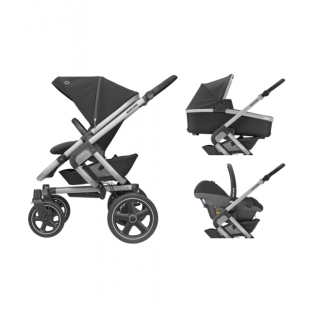 Vežimėlis Maxi Cosi NOVA 4 ESSENTIAL BLACK