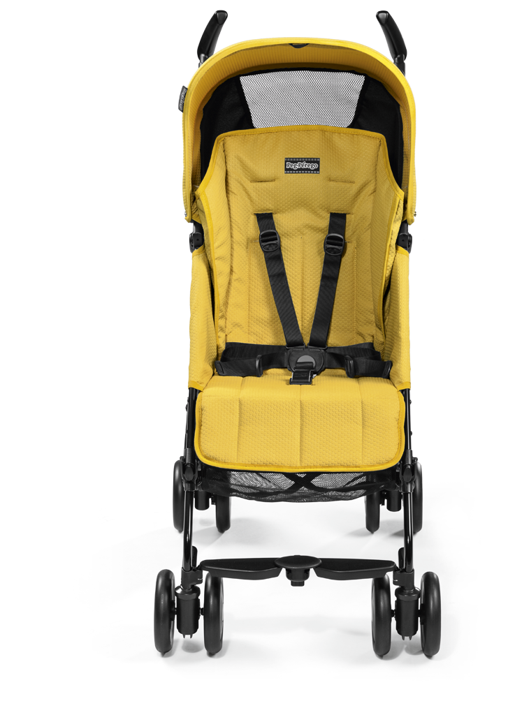 Vežimėlis PLIKO MINI CLASSICO MOD YELLOW Vežimėlis PLIKO MINI CLASSICO MOD YELLOW