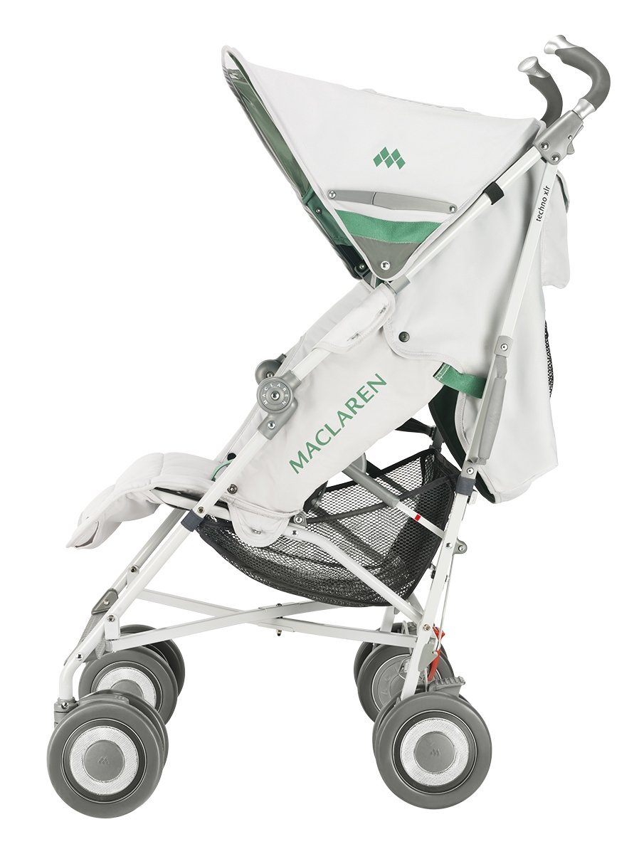 Vežimėlis Techno XLR Silver/Pine Green Vežimėlis Techno XLR Silver/Pine Green