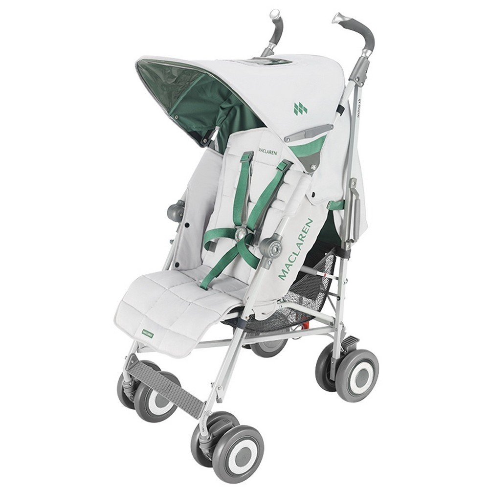 Vežimėlis Techno XLR Silver/Pine Green Vežimėlis Techno XLR Silver/Pine Green