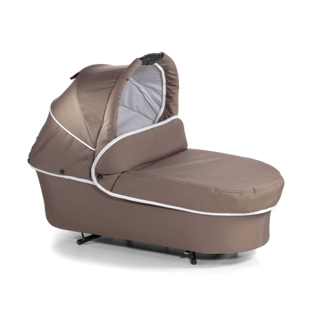Vežimėlis Vip XL Cappuccino/Ecrue Blume 2 in1 (kietas lopšys)